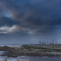 Buy canvas prints of Factory next to the coast by Vicente Sargues