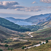 Buy canvas prints of Glen Docherty  - Come with me to the highlands by mary spiteri