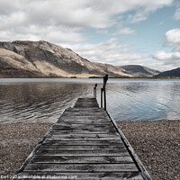 Buy canvas prints of Dive Right Into Loch Maree by mary spiteri