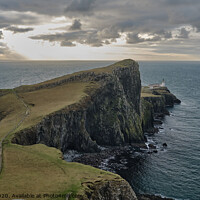 Buy canvas prints of Neist Point  Lighthouse ,Scotland by mary spiteri