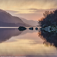 Buy canvas prints of Loch Maree at Sunrise by mary spiteri