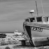 Buy canvas prints of Dungeness boats  by mary spiteri