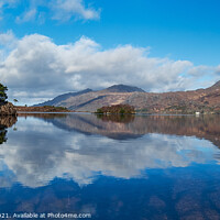 Buy canvas prints of Loch Maree , Reflection perfection by mary spiteri