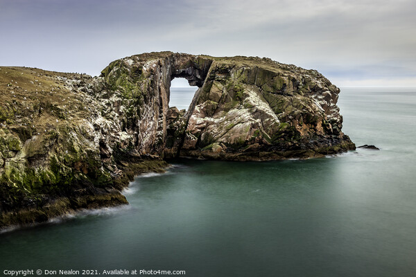 Majestic arch of Dunbuy Picture Board by Don Nealon