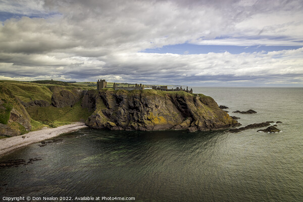 Dunnottar Castle majestic fortress standing strong Picture Board by Don Nealon
