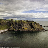Buy canvas prints of Dunnottar Castle majestic fortress standing strong by Don Nealon