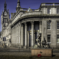 Buy canvas prints of The Gordon Highlanders monument by Don Nealon