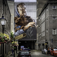 Buy canvas prints of Majestic Mural in Aberdeen by Don Nealon