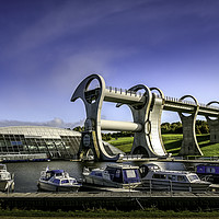 Buy canvas prints of The Falkirk Wheel by Don Nealon