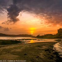 Buy canvas prints of Majestic Ruins of Castle Tioram by Don Nealon