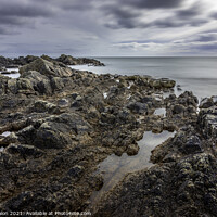 Buy canvas prints of Majestic Granite Rocks by the Sea by Don Nealon