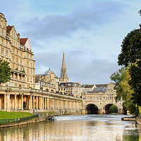 Buy canvas prints of City of Bath by Pete Evans