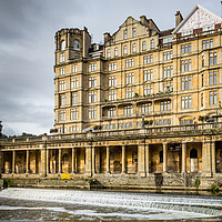 Buy canvas prints of Bath in Somerset by Pete Evans