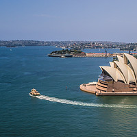 Buy canvas prints of Sydney Harbour by Pete Evans