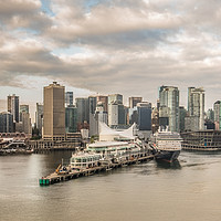 Buy canvas prints of Good Morning Vancouver by Pete Evans