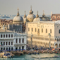 Buy canvas prints of Leaving Venice by Pete Evans