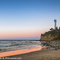 Buy canvas prints of Sunset at Point Cartwright by Pete Evans