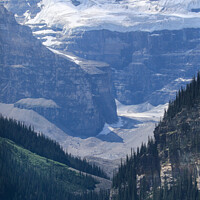 Buy canvas prints of Lake Louise and the Mountain by Pete Evans