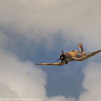 Buy canvas prints of F4u Corsair Fighter Plane by Pete Evans