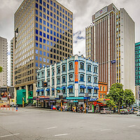 Buy canvas prints of Downtown Auckland by Pete Evans