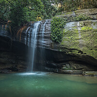 Buy canvas prints of Serenity Falls by Pete Evans