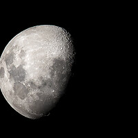 Buy canvas prints of The Moon Down Under by Pete Evans