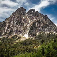 Buy canvas prints of National Park of the Spanish Pyrenees mountain in  by Arpad Radoczy