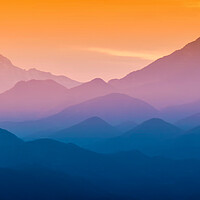 Buy canvas prints of Mountains by Arpad Radoczy