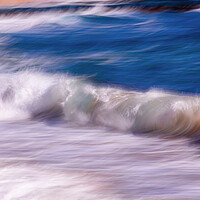 Buy canvas prints of Long exposure picture from ocean waves by Arpad Radoczy