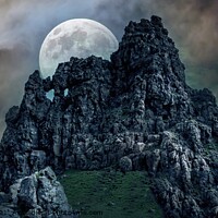 Buy canvas prints of The Old Man of Storr by Jadwiga Piasecka