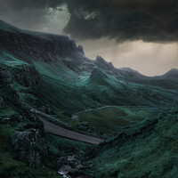 Buy canvas prints of Quiraing - the Isle of Skye by Jadwiga Piasecka