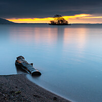 Buy canvas prints of Loch Leven sunrise by Chris Lauder