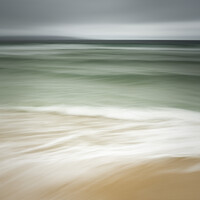 Buy canvas prints of The Ephemeral Beauty of Harris Beach by Chris Lauder