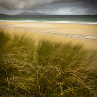 Buy canvas prints of Majestic Luskentyre Beach During a Storm by Chris Lauder