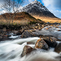 Buy canvas prints of Majestic Beauty of Buachaille Etive Mor by Chris Lauder