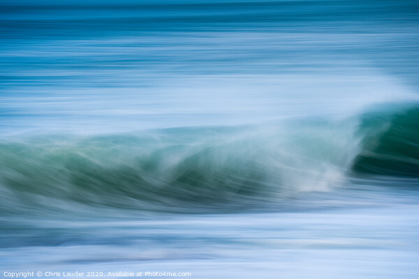 Atlantic wave impressions II Picture Board by Chris Lauder