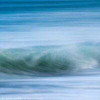 Buy canvas prints of Atlantic wave impressions II by Chris Lauder