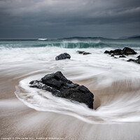 Buy canvas prints of Bagh Steinigidh storm by Chris Lauder