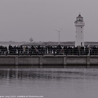 Buy canvas prints of Waiting For the Giants in New Brighton by Photography by Sharon Long 