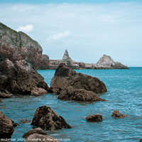 Buy canvas prints of Tide’s In at Anstey’s Cove  by Heather Anderton
