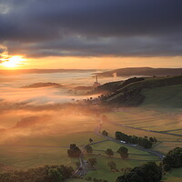 Buy canvas prints of Peak District Sunrise by MIKE HUTTON