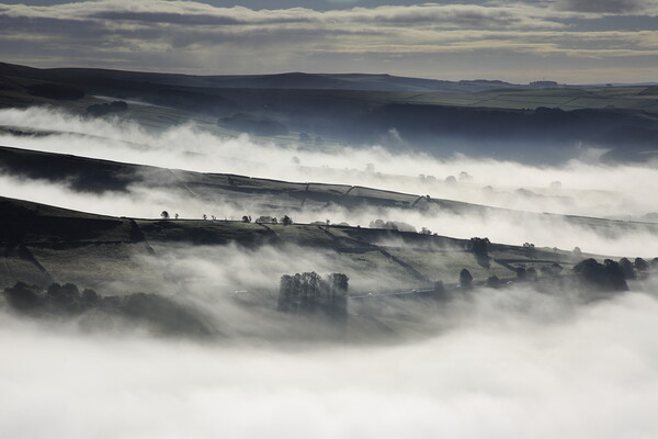 Kinder and South Head from Chinley Churn Picture Board by MIKE HUTTON