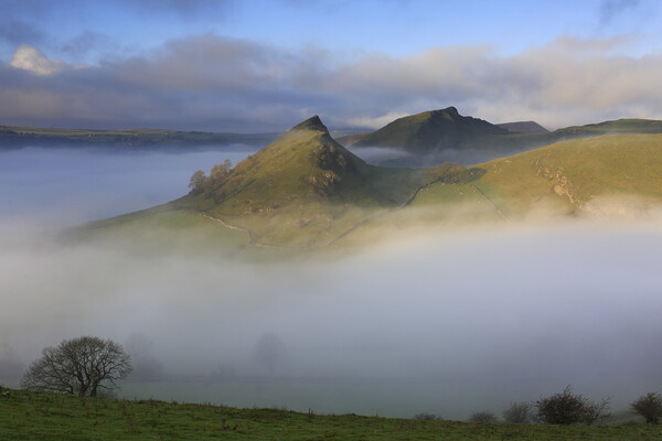 Chrome Hill and Parkhouse Hill in the Peak District Picture Board by MIKE HUTTON