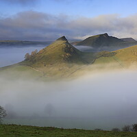 Buy canvas prints of Chrome Hill and Parkhouse Hill in the Peak District by MIKE HUTTON