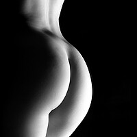 Buy canvas prints of nude ass woman bodyscape by Alessandro Della Torre