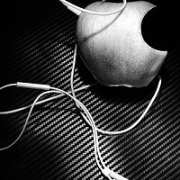 Buy canvas prints of apple music on carbon by Alessandro Della Torre
