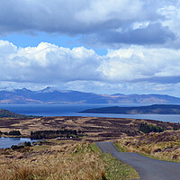 Buy canvas prints of Fairlie Moor Road view over islands by Allan Durward Photography