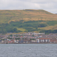 Buy canvas prints of Overview of Largs, Waverley docked by Allan Durward Photography