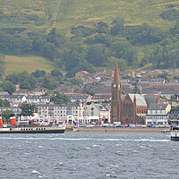 Buy canvas prints of Nautical activity at Largs harbour by Allan Durward Photography
