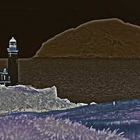 Buy canvas prints of Abstract view of Turnberry lighthouse by Allan Durward Photography